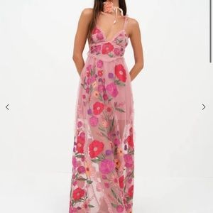 For Love and Lemons Kaylee Maxi Dress